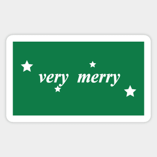 very merry Sticker